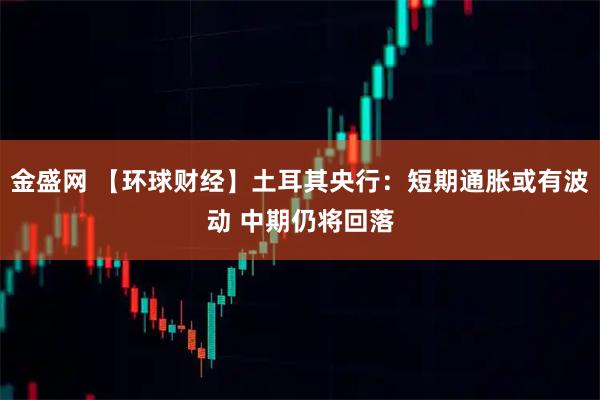 金盛网 【环球财经】土耳其央行：短期通胀或有波动 中期仍将回落